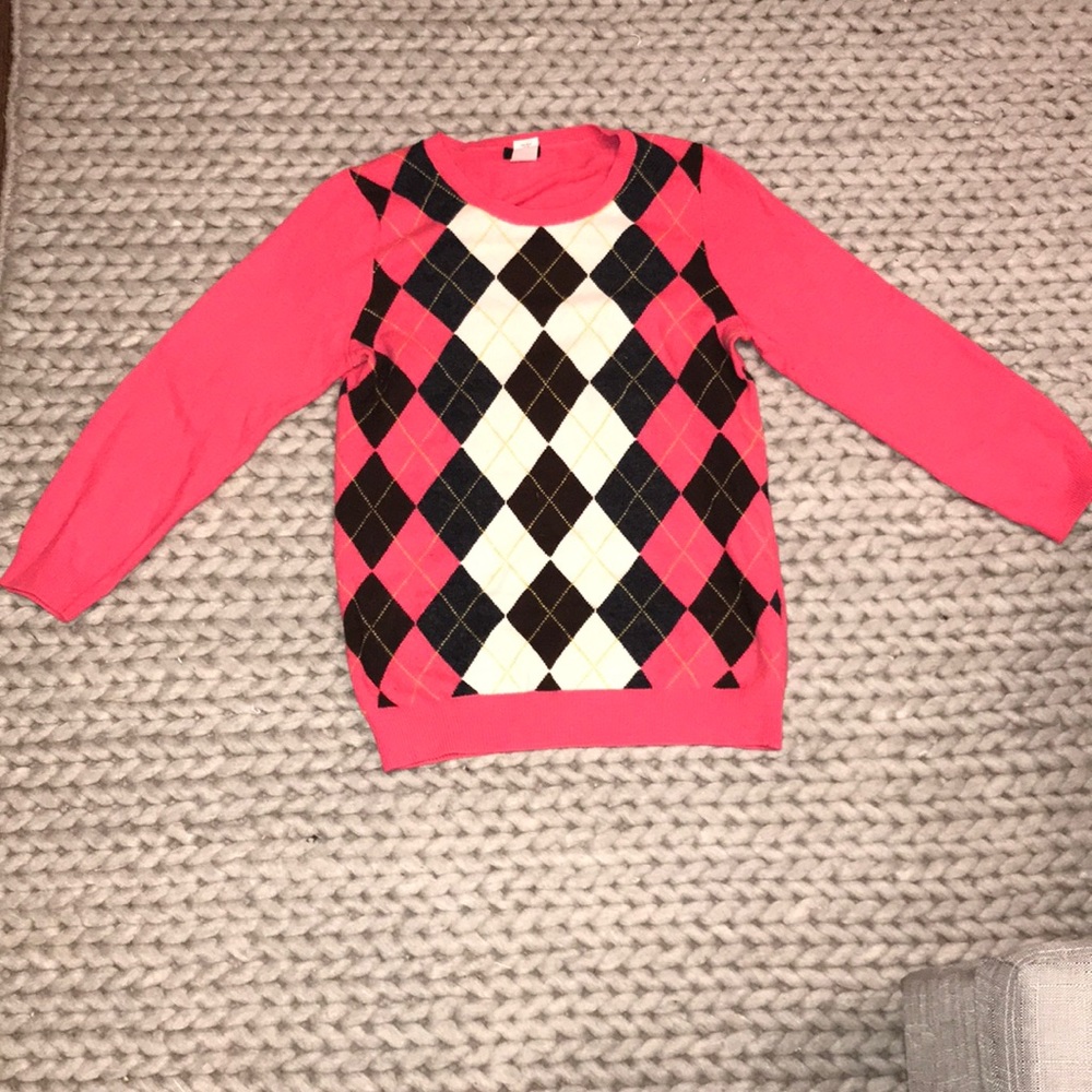 Argyle sweater